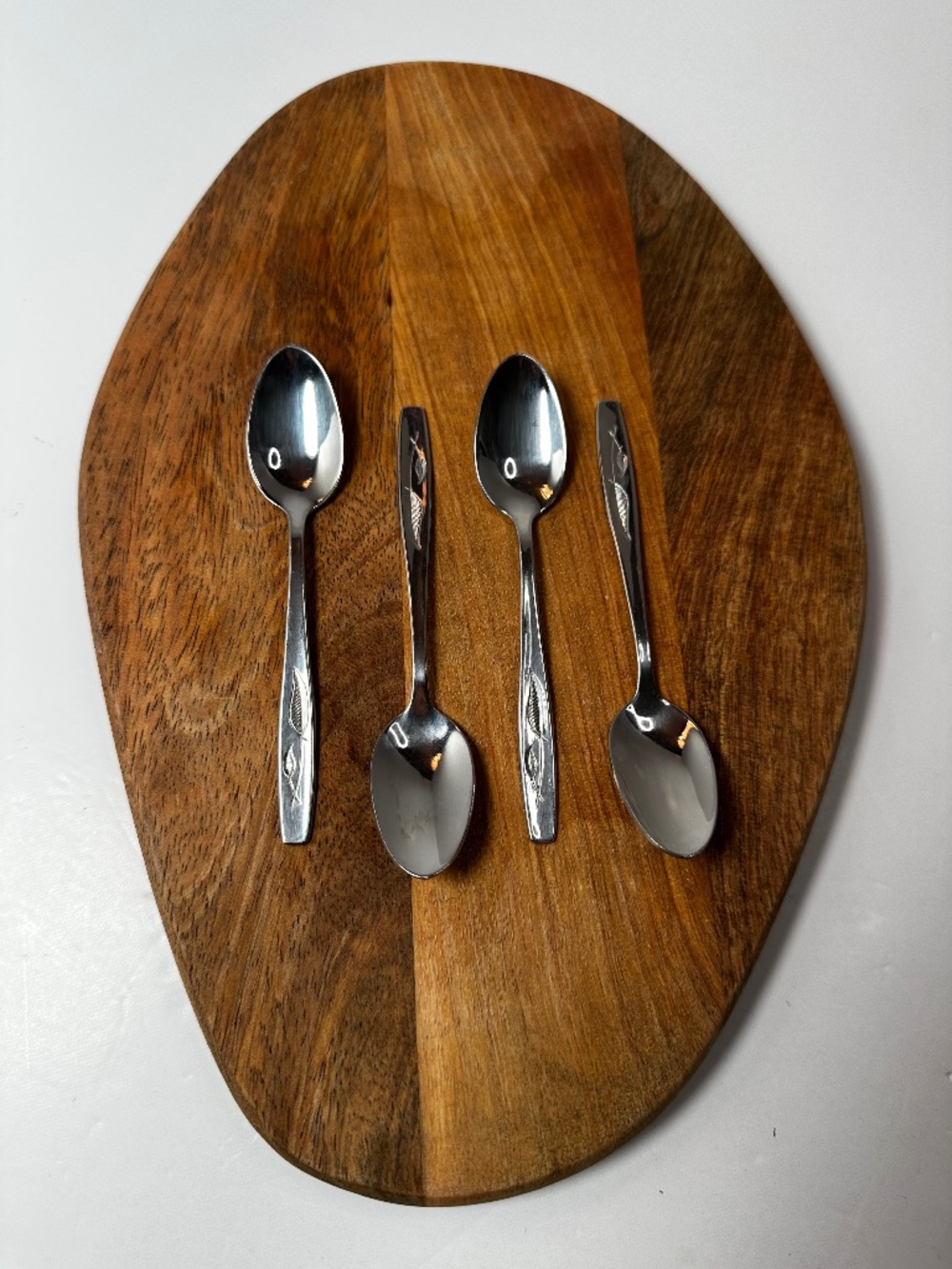 Vintage Stainless Canada Demitasse Espresso Spoons Set of 4